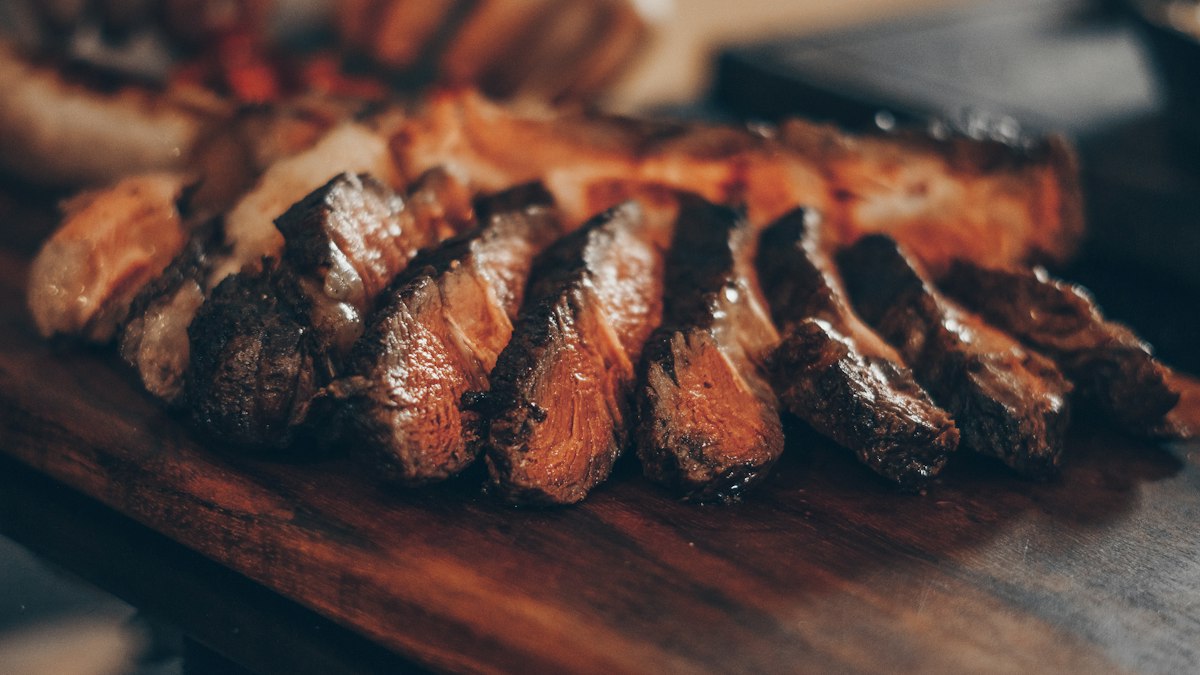 Premium Angus steaks